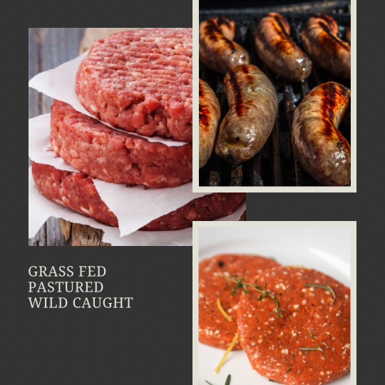 Grass-Fed Ground Beef & Brats